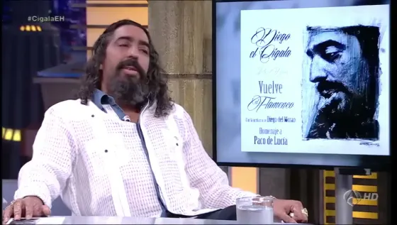 Diego el Cigala talking about flamenco